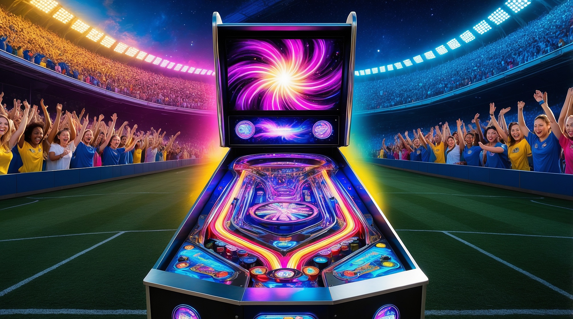 Pin-Football pinball event post at Capital Pinball