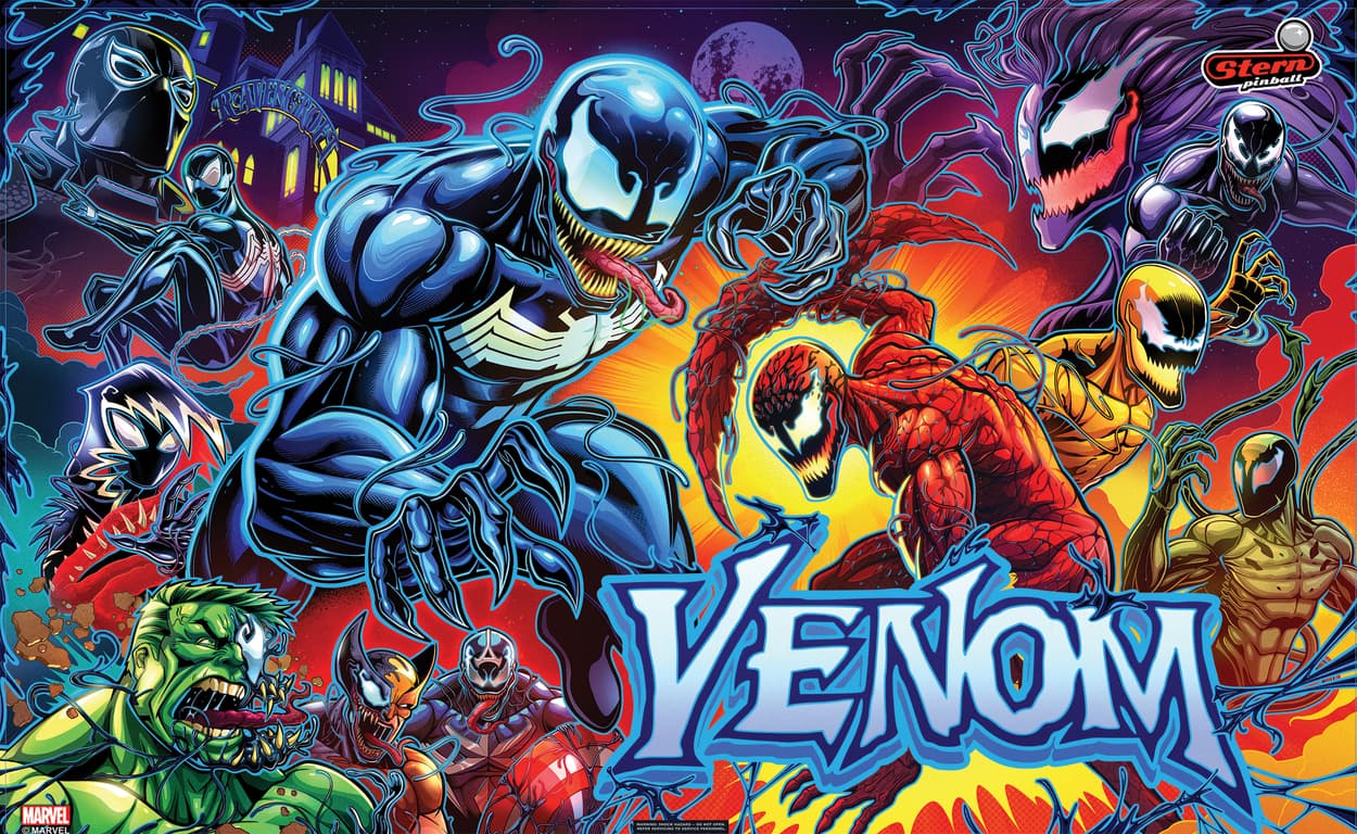 Venom Stern Pro Game at Capital City Pinball