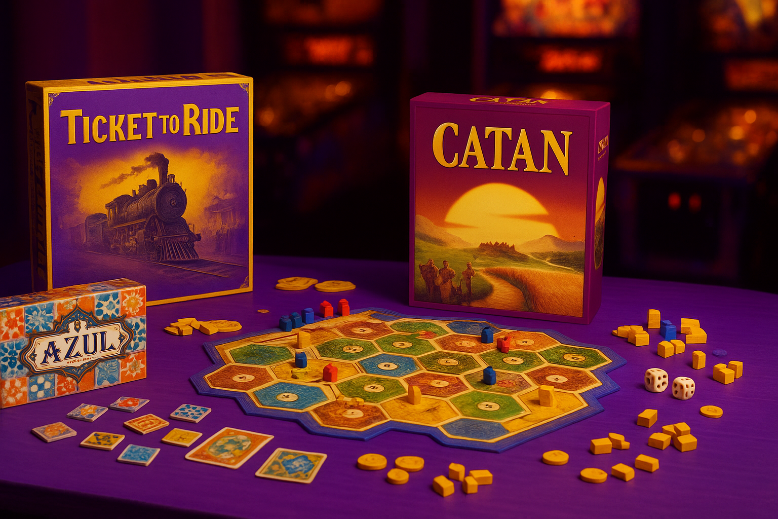 Board games and friends